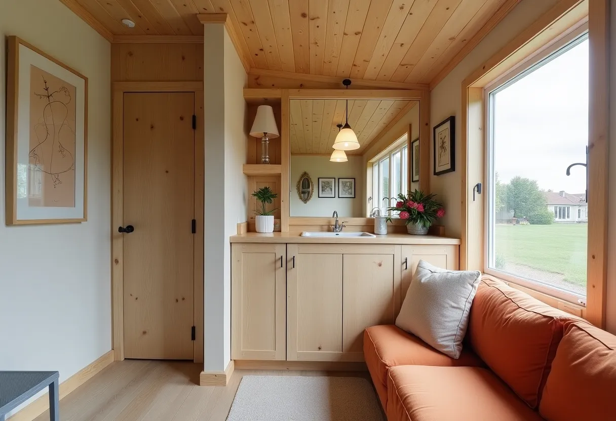 idées d’aménagement de tiny house ou van aménagé