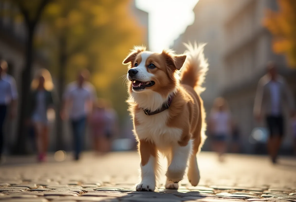 Idées pour choisir le bon moment pour sortir son chien en ville sans stress