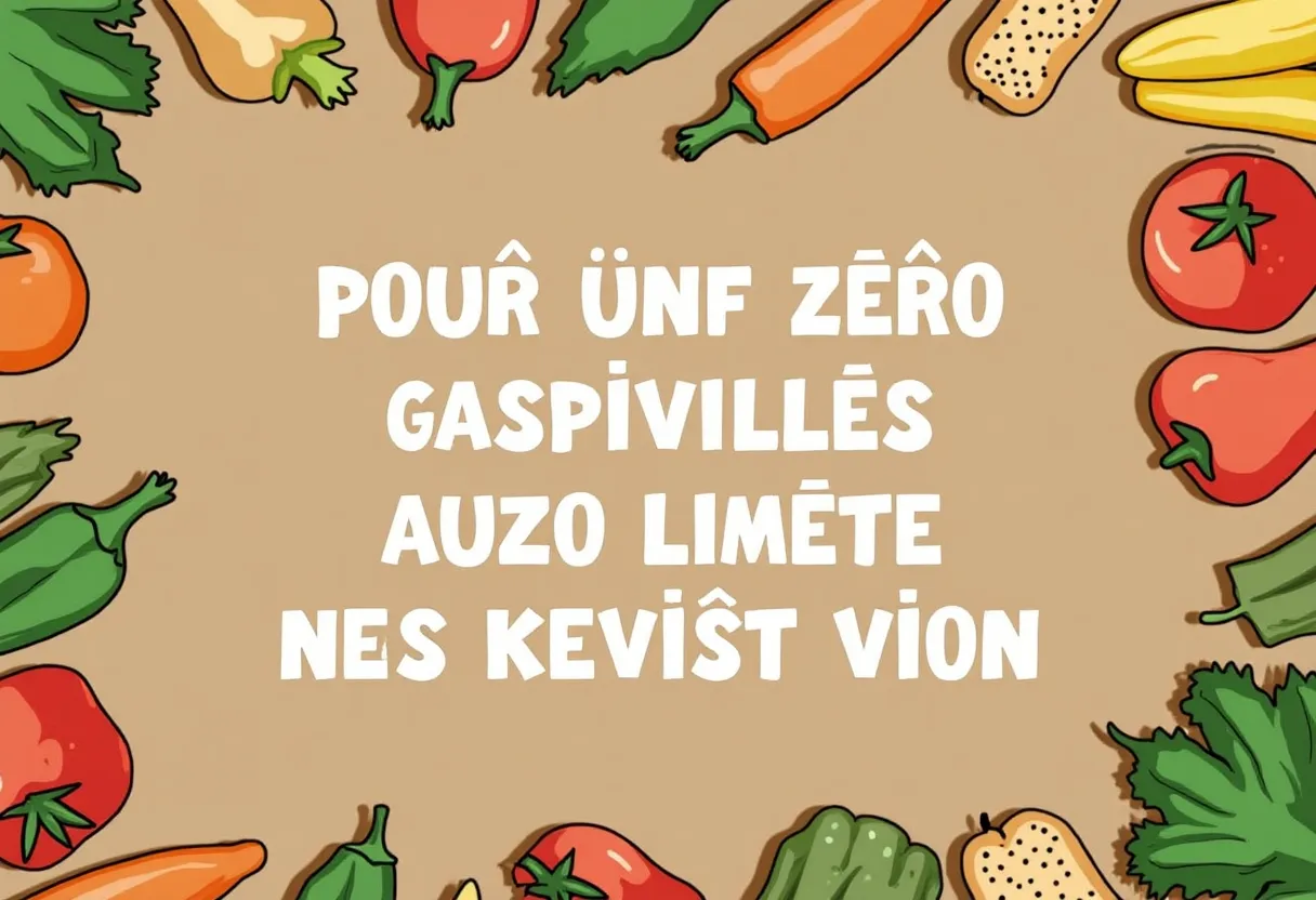 Idées pour planifier un défi “zéro gaspillage alimentaire” chaque semaine