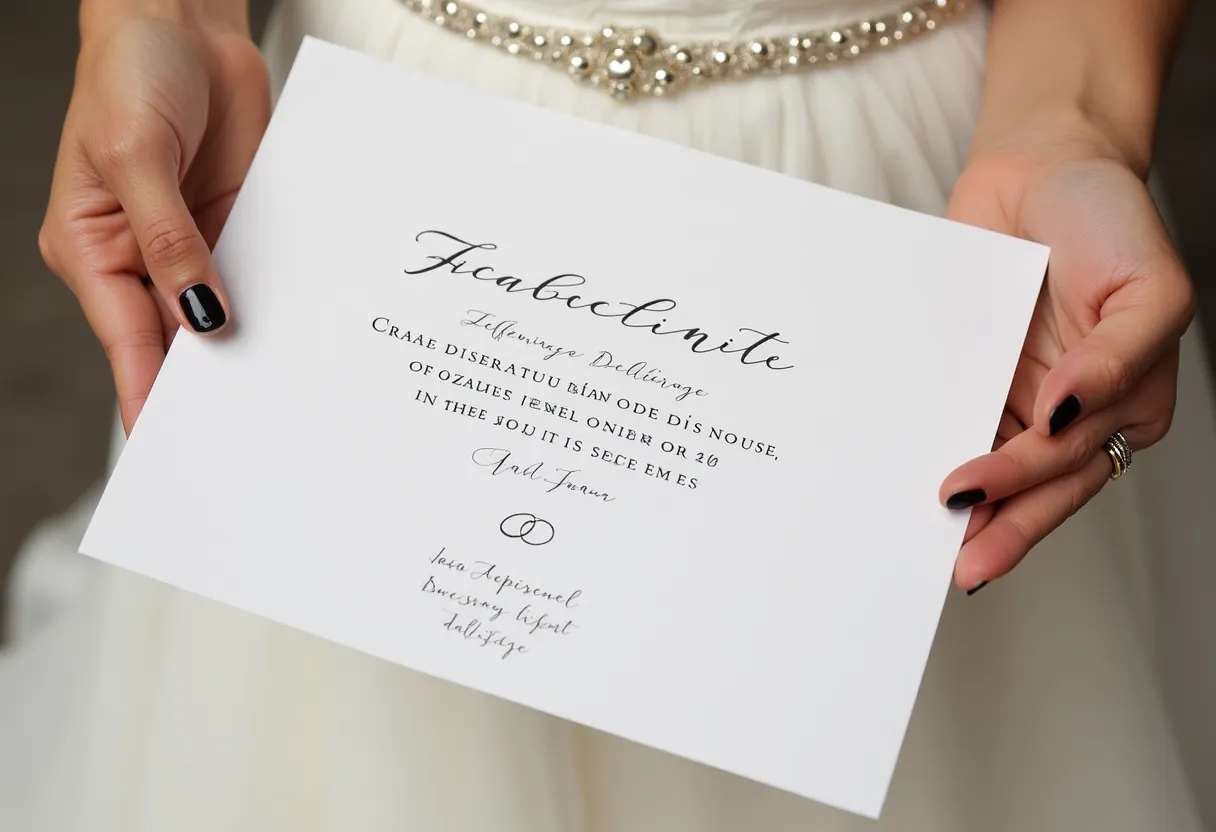 15 idées de messages de félicitations pour un mariage réussi