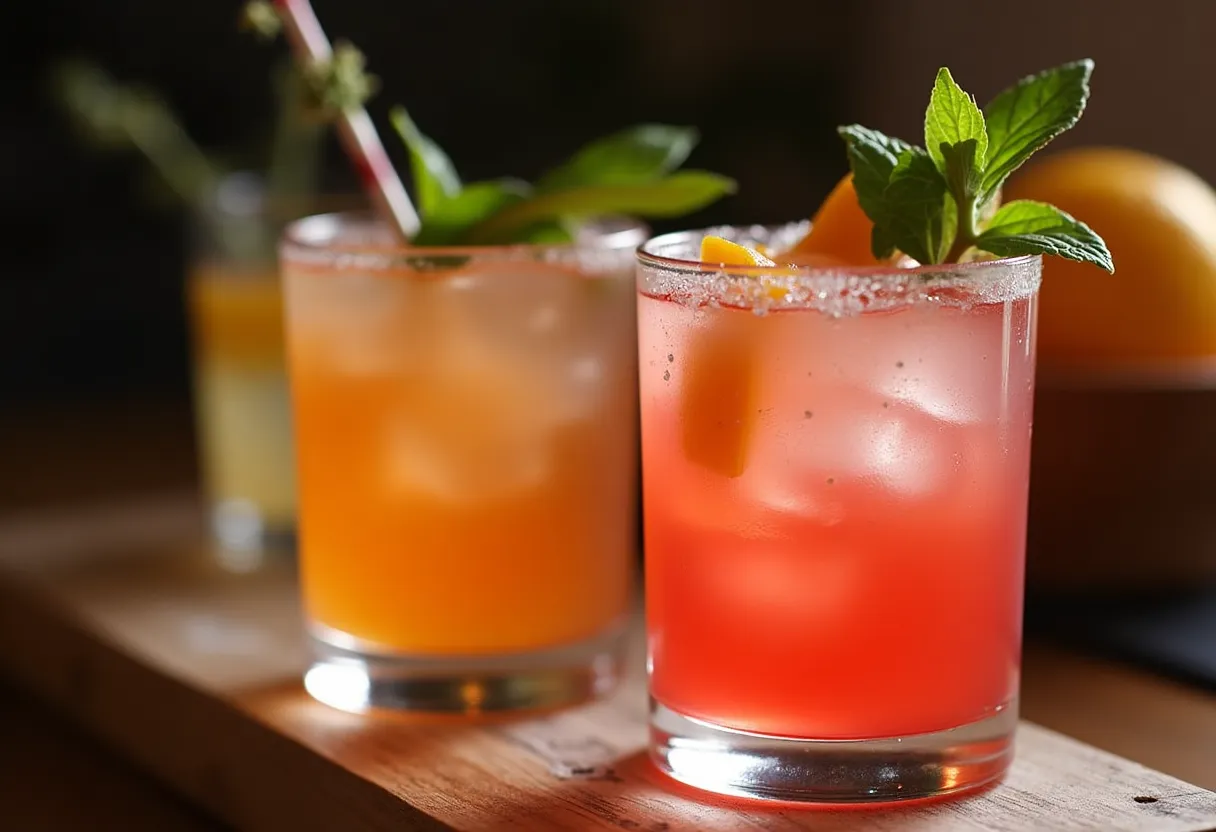 Idées de recettes de mocktails sans alcool tendance