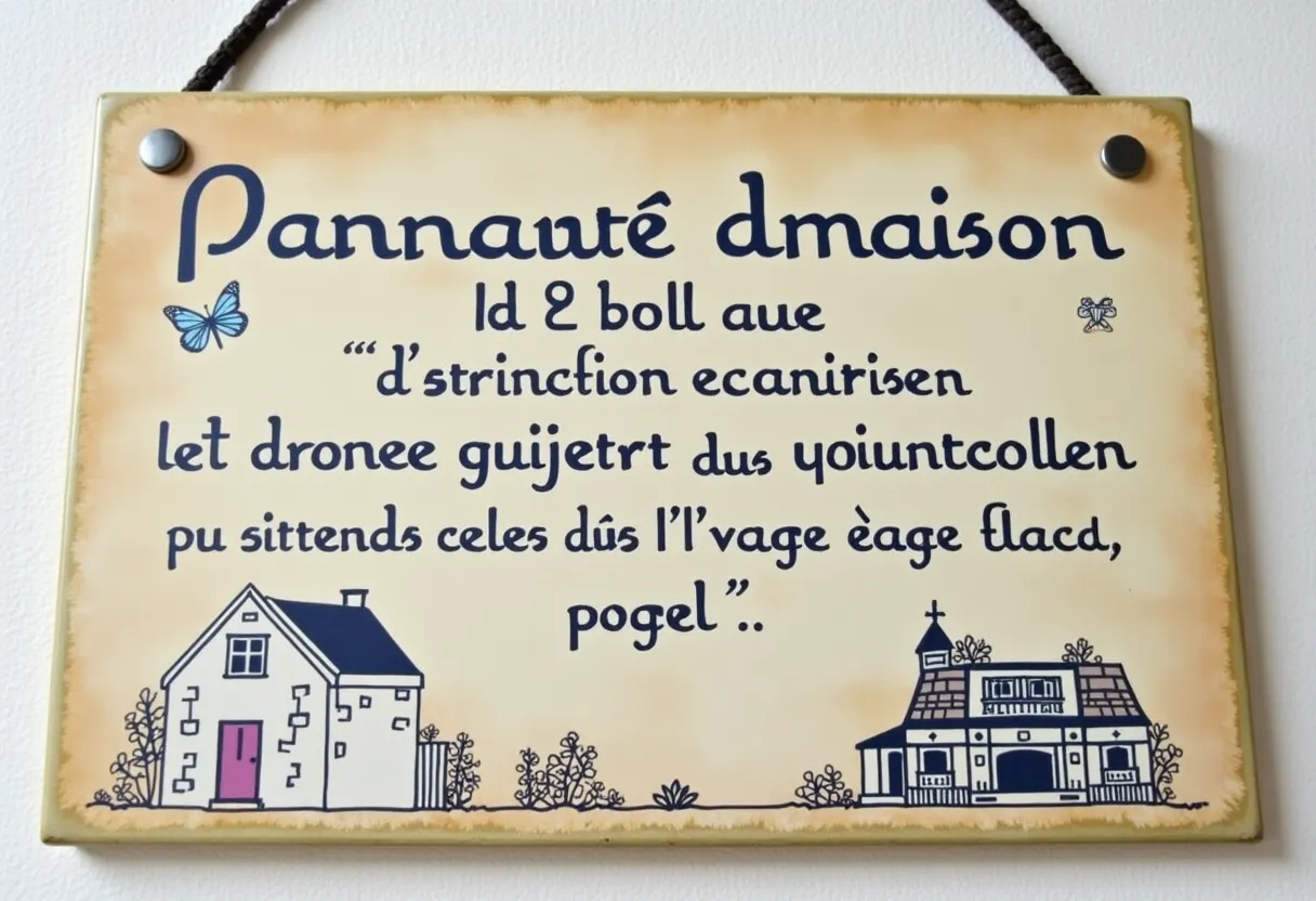 Idées pour créer un panneau de signalisation ludique pour les pièces de la maison