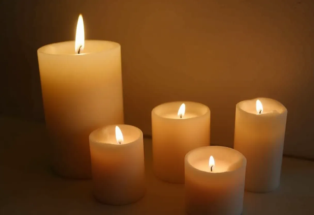 Idées pour éviter que les bougies ne coulent partout