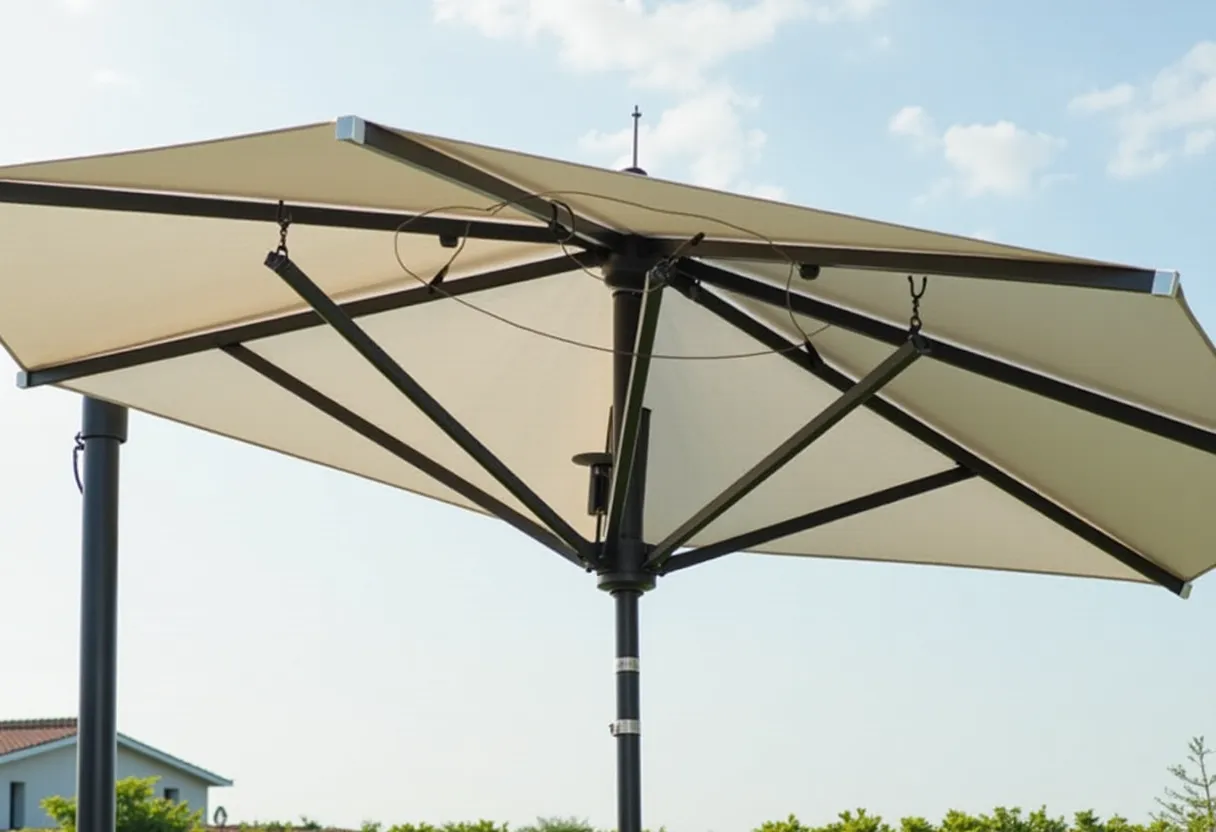 Idées pour rendre un parasol plus stable au vent