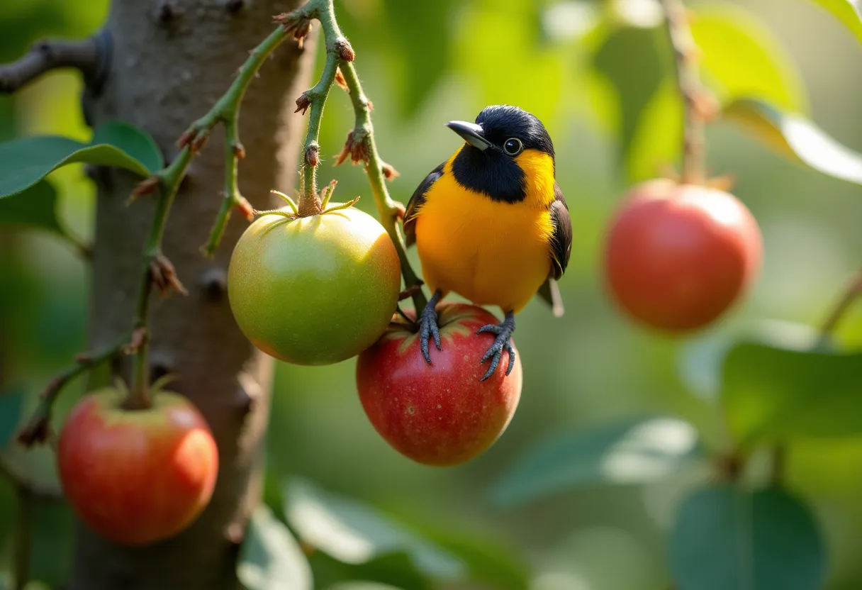 7 idées pour empêcher les oiseaux de manger les fruits du jardin