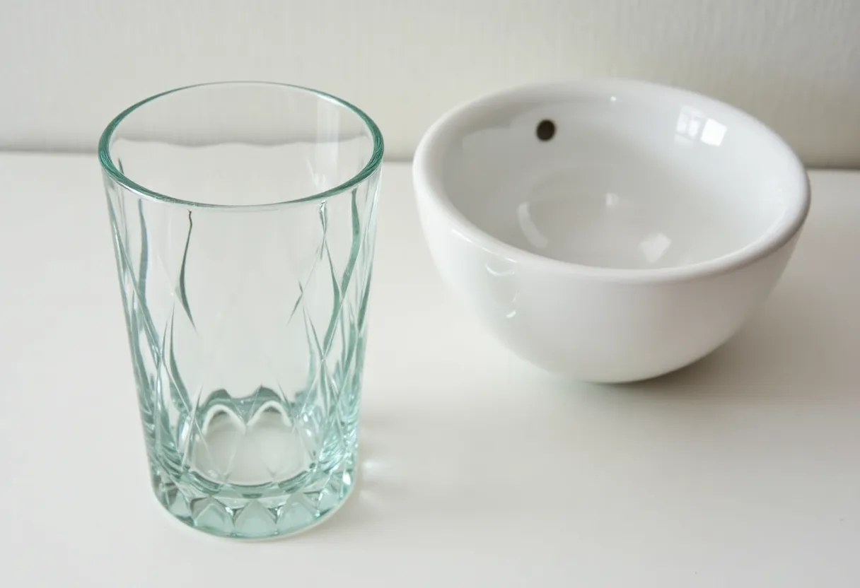 Idées pour éliminer les traces d’eau sur les verres en cristal